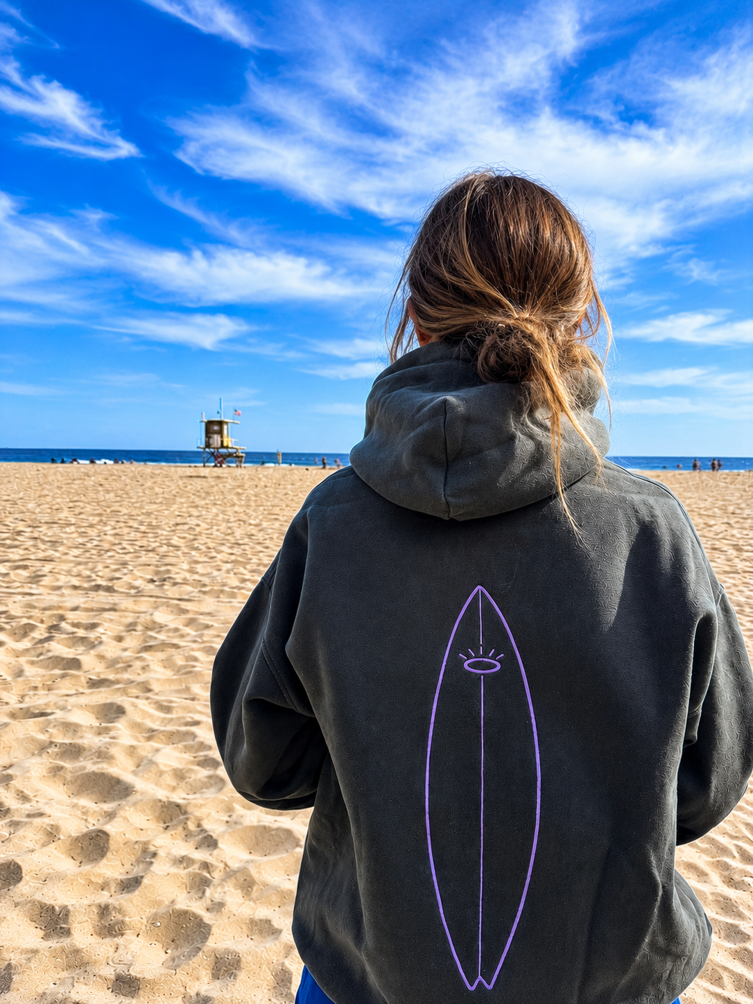 SURF HOODIE  ADULT (sizing)