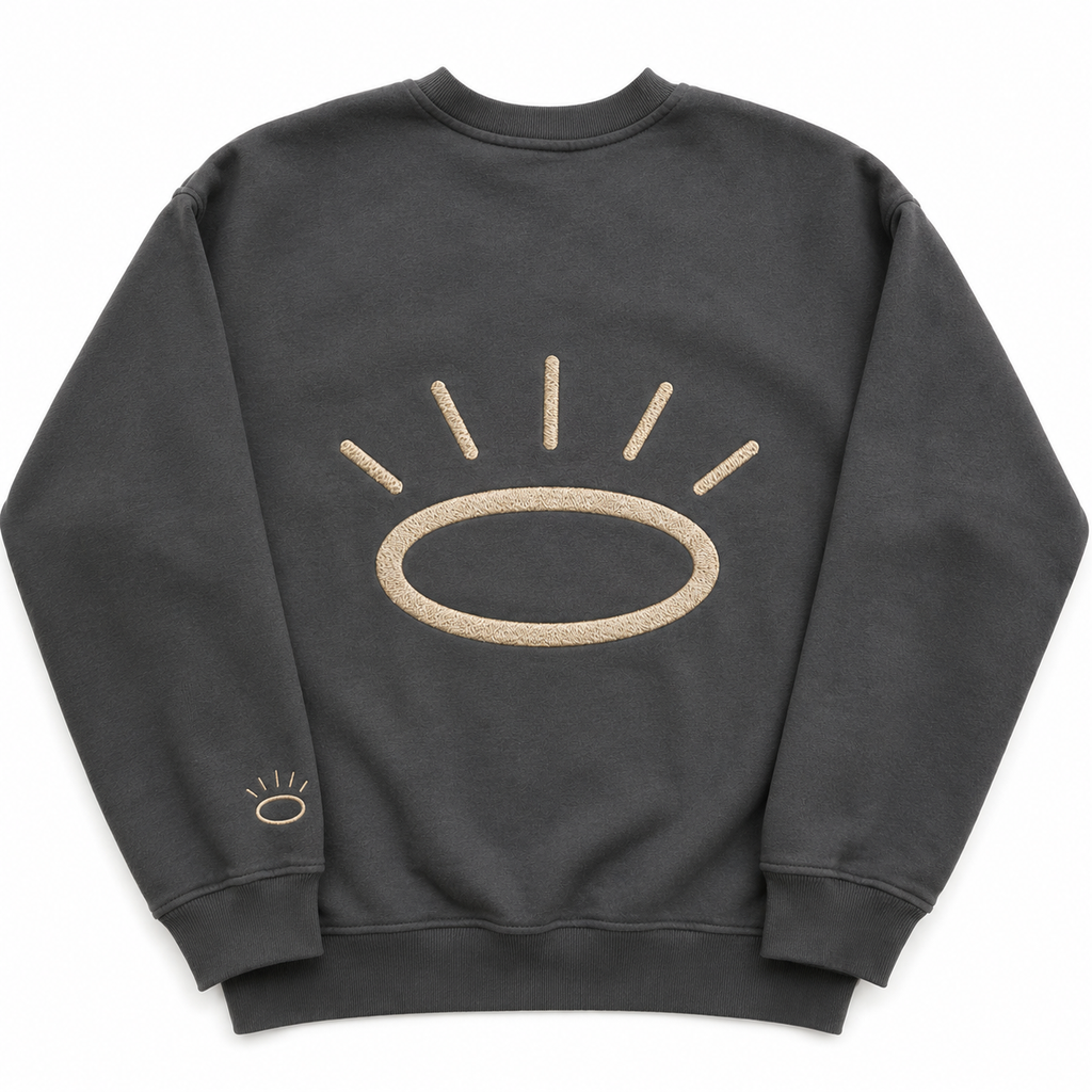 MARIN CREW SWEATSHIRT (ADULT) - Vintage Charcoal