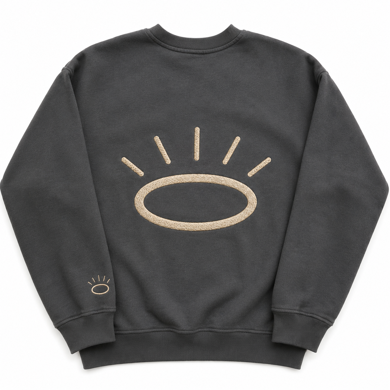MARIN CREW SWEATSHIRT (ADULT) - Vintage Charcoal