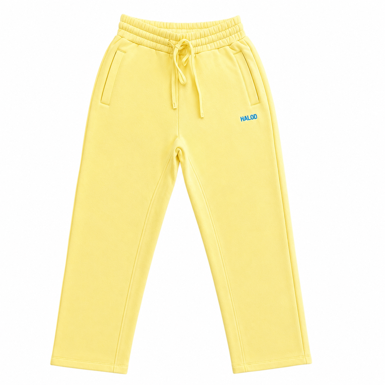 HALOD Lounge Pant in Cool Lemon Yellow